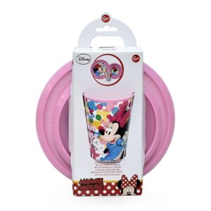 Stor 3 Pcs Easy Set In Gift Box Minnie Feel Good